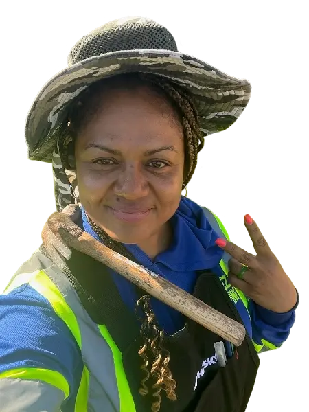 Helen Business owner of Hardrock Landscaping
